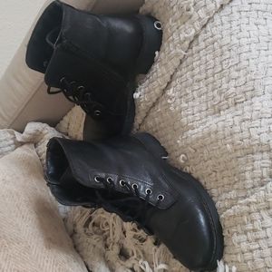 Steve madden leather boots